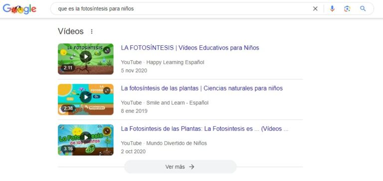 resultados organicos en serps video