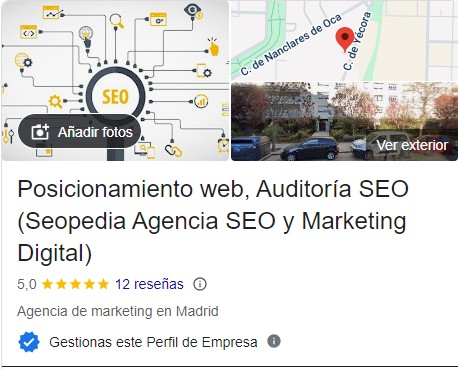 ubicacion en seo local